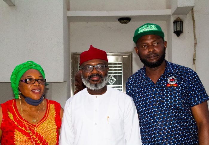 The Akwa Ibom Staff of the Federal Civil Service Association in Abuja pays a Solidarity visit to Dr Ani Wellingtont